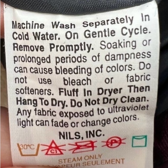 NILS Black One Piece Ski Suit Winter Skiwear Size 12 - Picture 15 of 17